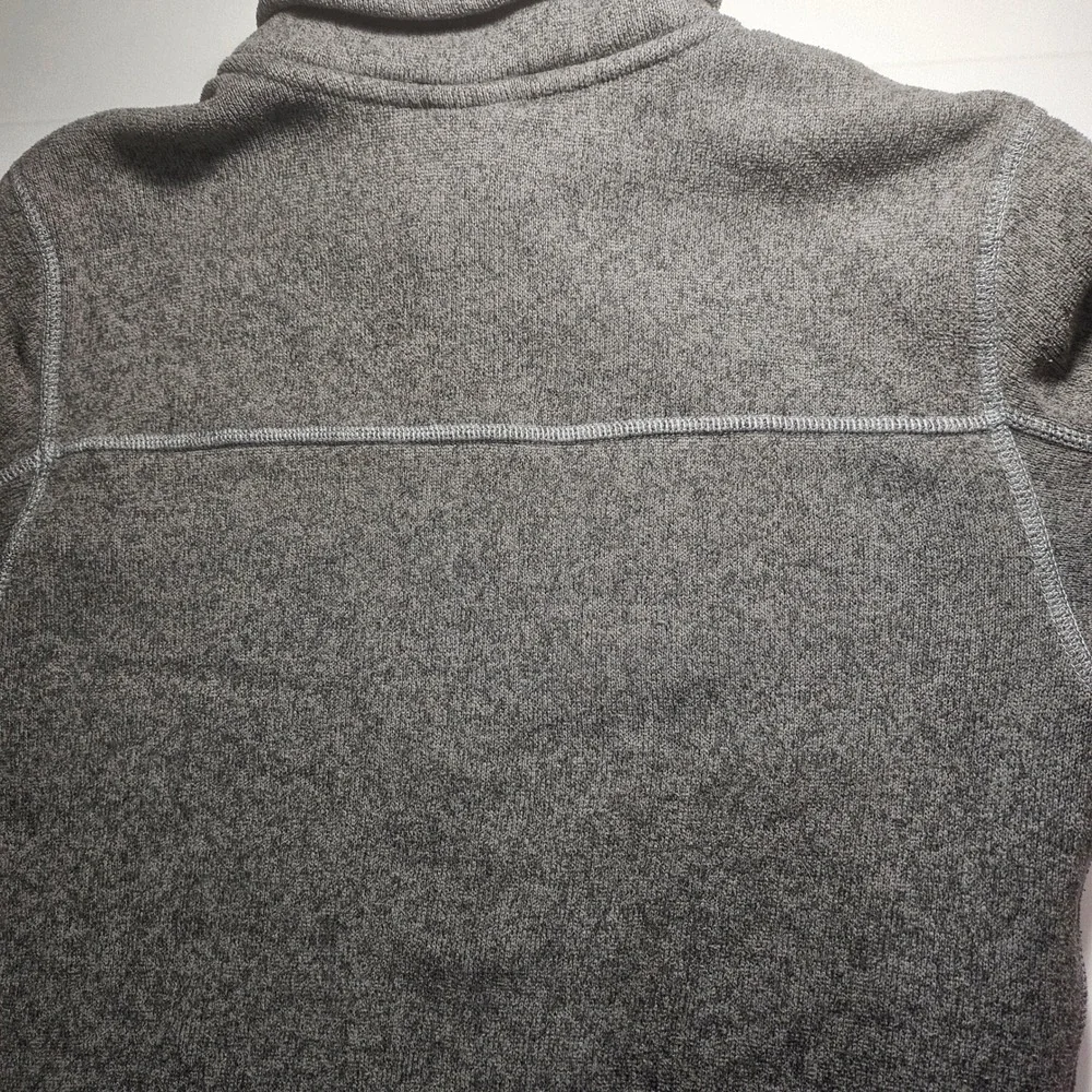 The North Face Mens Gordon Lyons 1/4 Zip Fleece Pullover Grey Small